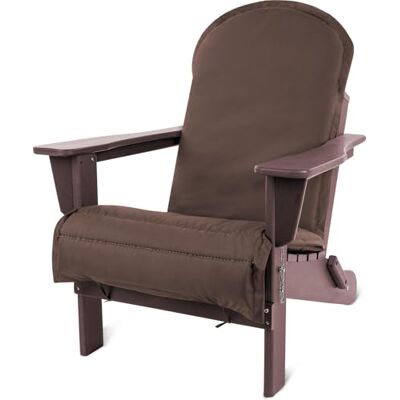 normani Faltbarer Adirondack Muskoka Gartenstuhl aus recyceltem Material Gartensessel mit passender Auflage Klappbarer Outdoor Stuhl Bordeaux Einheitsgröße normani Faltbarer Adirondack Muskoka Gartenstuhl aus recyceltem Material Gartensessel mit passender Auflage Klappbarer Outdoor Stuhl Bordeaux Einheitsgröße