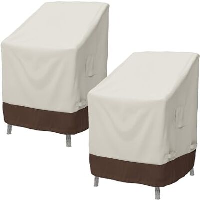 Amazon Abdeckung für Esstischstuhl mit Armlehnen, Doppelpack, Beige, Hellbraun, 2er-Pack Amazon Abdeckung für Esstischstuhl mit Armlehnen, Doppelpack, Beige, Hellbraun, 2er-Pack