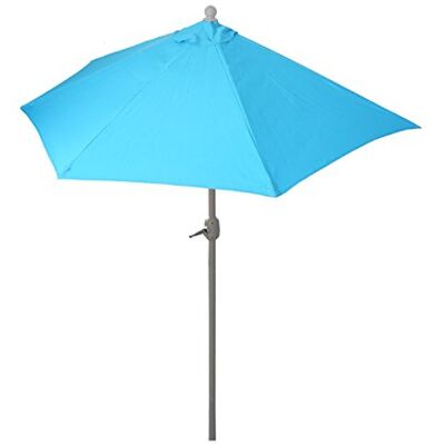 Mendler Sonnenschirm halbrund Parla 300cm ohne Ständer Halbschirm Balkonschirm, UV 50+, Polyester/Alu, 3kg Mendler Sonnenschirm halbrund Parla 300cm ohne Ständer Halbschirm Balkonschirm, UV 50+, Polyester/Alu, 3kg