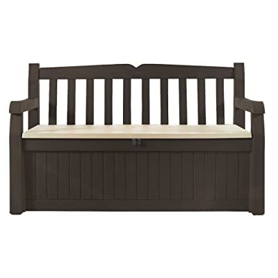 Keter , Sitzbank mit Truhe, Eden 140x60x84 cm braun Keter , Sitzbank mit Truhe, Eden 140x60x84 cm braun