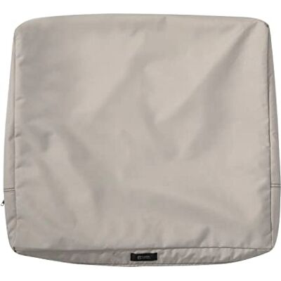 Classic Accessories Ravenna Wasserabweisender Terrassen-Lounge-Stuhl/Loveseat Rückenkissenbezug, 63,5 x 55,9 x 10,2 cm, Pilz Classic Accessories Ravenna Wasserabweisender Terrassen-Lounge-Stuhl/Loveseat Rückenkissenbezug, 63,5 x 55,9 x 10,2 cm, Pilz