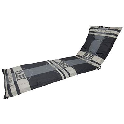 Madison 8 cm Luxus Rollliegenauflage F 331, Outdoor Grey, 200x60x8cm Baumwollmischgewebe, Made in Europe Madison 8 cm Luxus Rollliegenauflage F 331, Outdoor Grey, 200x60x8cm Baumwollmischgewebe, Made in Europe
