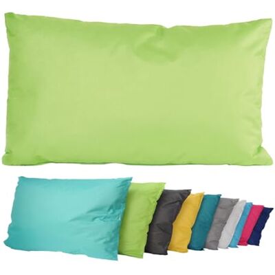 JACK Outdoor Lounge Kissen 30x50cm Dekokissen inkl. Füllung Wasserfest Sitzkissen Garten Stuhl Lotus Effekt, Farbe:Grün JACK Outdoor Lounge Kissen 30x50cm Dekokissen inkl. Füllung Wasserfest Sitzkissen Garten Stuhl Lotus Effekt, Farbe:Grün