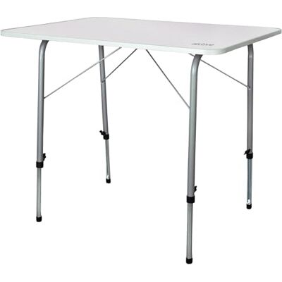 AKTIVE Klappbarer Campingtisch, höhenverstellbarer Tisch, Campingtisch, 80x60x50-69 cm, Aluminiumgestell, Ø22 mm, Farbe Mauve, Leichttisch, Beistelltisch, Camping AKTIVE Klappbarer Campingtisch, höhenverstellbarer Tisch, Campingtisch, 80x60x50-69 cm, Aluminiumgestell, Ø22 mm, Farbe Mauve, Leichttisch, Beistelltisch, Camping