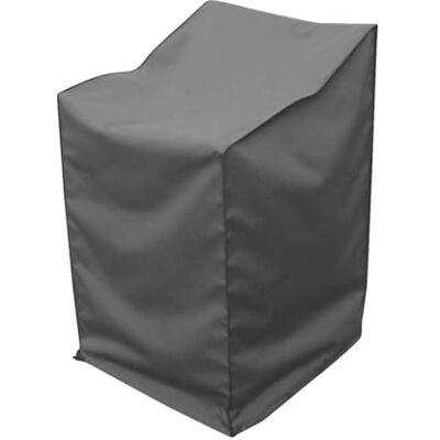 Greemotion Abdeckhaube für Stapelstühle Schutzhülle in Grau Gartenmöbel-Abdeckung Wetterschutz-Hülle mit Zugband Abdeckung für Gartenstuhl Wetterschutzhaube für Outdoor-Möbel Greemotion Abdeckhaube für Stapelstühle Schutzhülle in Grau Gartenmöbel-Abdeckung Wetterschutz-Hülle mit Zugband Abdeckung für Gartenstuhl Wetterschutzhaube für Outdoor-Möbel