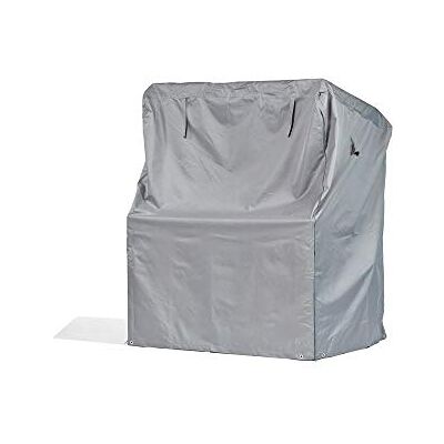Mehr Garten Premium Schutzhülle für Strandkorb aus Polyester Oxford 600D lichtgrau von '' Größe L (Breite: max. 137cm) Mehr Garten Premium Schutzhülle für Strandkorb aus Polyester Oxford 600D lichtgrau von '' Größe L (Breite: max. 137cm)