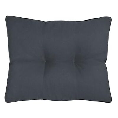 normani 1/2 x Rückenkissen für Gartenstuhl & Loungemöbel mit weicher Füllung 7 cm – Made in Europe Dunkelgrau 50 cm x 40 cm x 7 cm normani 1/2 x Rückenkissen für Gartenstuhl & Loungemöbel mit weicher Füllung 7 cm – Made in Europe Dunkelgrau 50 cm x 40 cm x 7 cm