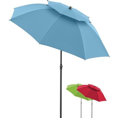 Doppler Windprofi II 200ca. Strandsonnenschirm - UV SPF50+ windbeständig Doppler Windprofi II 200ca. Strandsonnenschirm - UV SPF50+ windbeständig