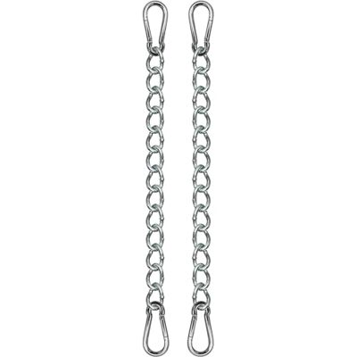 KLIFFHÄNGER Verlängerungskette für Hängesessel, Hängestuhl und Hängematte mit Zwei Karabiner Verschiedene Längen (Kette 50 cm Doppelpack) KLIFFHÄNGER Verlängerungskette für Hängesessel, Hängestuhl und Hängematte mit Zwei Karabiner Verschiedene Längen (Kette 50 cm Doppelpack)