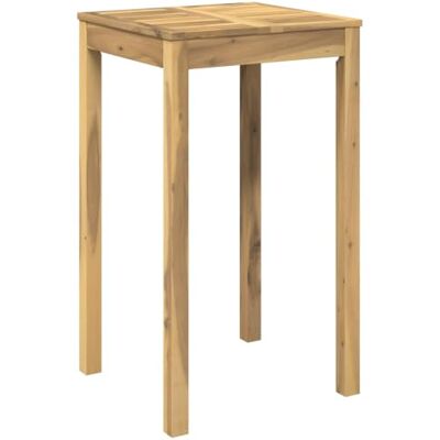 vidaXL Gartenbar-Tisch Weiß 60 x 60,5 x 105 cm Massivholz Akazie Funktioniert als Bar- oder Esstisch. Einzigartige Holzmaserung verbessert die ästhetische Anziehung. Ideal für Gärten vidaXL Gartenbar-Tisch Weiß 60 x 60,5 x 105 cm Massivholz Akazie Funktioniert als Bar- oder Esstisch. Einzigartige Holzmaserung verbessert die ästhetische Anziehung. Ideal für Gärten