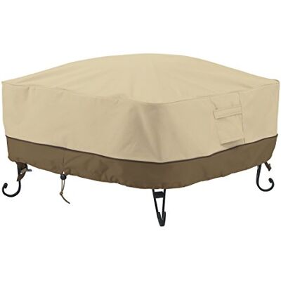 Classic Accessories Veranda Water-Resistant 30 Inch Square Fire Pit Cover Classic Accessories Veranda Water-Resistant 30 Inch Square Fire Pit Cover