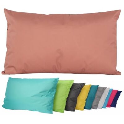 JACK Outdoor Lounge Kissen 30x50cm Dekokissen inkl. Füllung Wasserfest Sitzkissen Garten Stuhl Lotus Effekt, Farbe:Terra JACK Outdoor Lounge Kissen 30x50cm Dekokissen inkl. Füllung Wasserfest Sitzkissen Garten Stuhl Lotus Effekt, Farbe:Terra