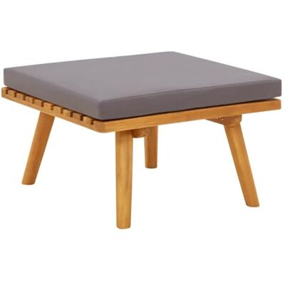 vidaXL Garten-Fußhocker mit Auflage 60×60×29 cm Akazie Massivholz Aus massivem Akazienholz, perfekt für den Außenbereich, minimalistischer Stil passt zu jeder Umgebung vidaXL Garten-Fußhocker mit Auflage 60×60×29 cm Akazie Massivholz Aus massivem Akazienholz, perfekt für den Außenbereich, minimalistischer Stil passt zu jeder Umgebung