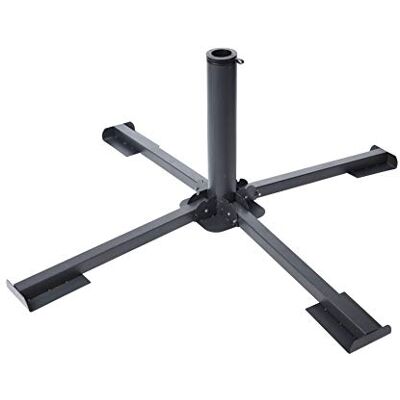 Spetebo Sonnenschirm Ständer für Gehwegplatten 40x40 cm Metall Platten Ständer Schirmständer für Schirmstöcke Ø 35/38/44mm Spetebo Sonnenschirm Ständer für Gehwegplatten 40x40 cm Metall Platten Ständer Schirmständer für Schirmstöcke Ø 35/38/44mm