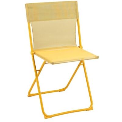 Lafuma MOBILIER Ultra-kompakter Klappstuhl Balcony Batyline® Iso Gelb Miel LFM5167_9987-5 Jahre Garantie Lafuma MOBILIER Ultra-kompakter Klappstuhl Balcony Batyline® Iso Gelb Miel LFM5167_9987-5 Jahre Garantie