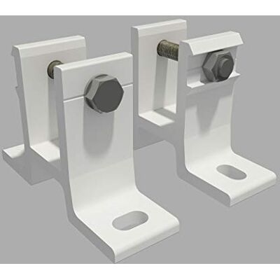 home Trends Markisen Wandkonsole Wandhalterung für Gelenkarm- und Halbkassettenmarkisen SPP058 mit Befestigung (2, 40mm-Weiß) home Trends Markisen Wandkonsole Wandhalterung für Gelenkarm- und Halbkassettenmarkisen SPP058 mit Befestigung (2, 40mm-Weiß)