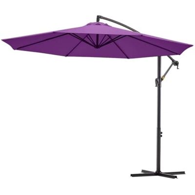 Sekey Sonnenschirm Ø300cm Groß Garten Terrasse Ampelschirm mit Eisen Mast, 200g PU-Beschichtung, 500h Farbechtheit, Schweres Gestänge für Café Balkon Sekey Sonnenschirm Ø300cm Groß Garten Terrasse Ampelschirm mit Eisen Mast, 200g PU-Beschichtung, 500h Farbechtheit, Schweres Gestänge für Café Balkon