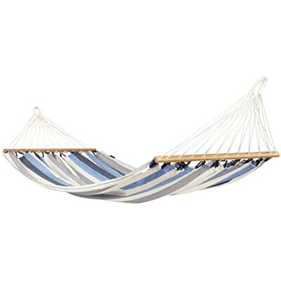 Siesta ® Alisio Sea Salt – Weather-Resistant Single Spreader Bar Hammock Siesta ® Alisio Sea Salt – Weather-Resistant Single Spreader Bar Hammock