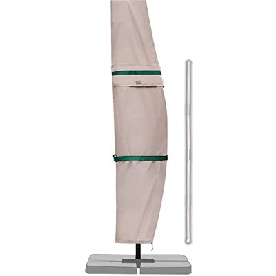 Sekey Schutzhülle für Ampelschirm, mit Stab & Reißverschluss, UV-beständig Abdeckhauben, Maße 265×48/70 cm, Führungsstab, Reißverschluss, 3-lagiges PU-beschichtetes wasserdichtes Polyester Sekey Schutzhülle für Ampelschirm, mit Stab & Reißverschluss, UV-beständig Abdeckhauben, Maße 265×48/70 cm, Führungsstab, Reißverschluss, 3-lagiges PU-beschichtetes wasserdichtes Polyester