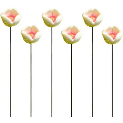 Generic 6 Stück Blumen-Keramik-Bienen-Bewässerungsstation Rosa-Weiß 6/10 Stück Blumen-Keramik-Bienenbewässerungsstation, leicht zu reinigen, tragbar, flexibles Platzierungsdesign für Terrasse Generic 6 Stück Blumen-Keramik-Bienen-Bewässerungsstation Rosa-Weiß 6/10 Stück Blumen-Keramik-Bienenbewässerungsstation, leicht zu reinigen, tragbar, flexibles Platzierungsdesign für Terrasse