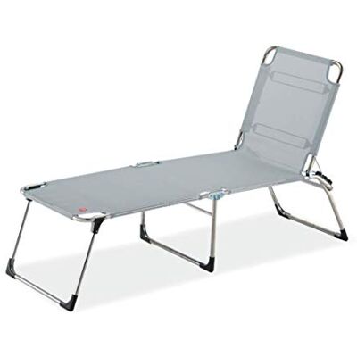 fiam Amigo klappbare Sonnenliege art. 036 TXBIGR XL40 Aluminium Texilene weiß/grau fiam Amigo klappbare Sonnenliege art. 036 TXBIGR XL40 Aluminium Texilene weiß/grau