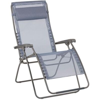 Lafuma MOBILIER Relaxsessel Zero Gravity RSXA Clip XL Klappbarer Liegestuhl für Terrasse und Garten Strapazierfähiges Batyline®-Gewebe Mehrpositionenliege XL, Komfortabel, France Blau Ocean Lafuma MOBILIER Relaxsessel Zero Gravity RSXA Clip XL Klappbarer Liegestuhl für Terrasse und Garten Strapazierfähiges Batyline®-Gewebe Mehrpositionenliege XL, Komfortabel, France Blau Ocean