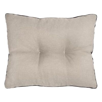 normani 1/2 x Rückenkissen für Gartenstuhl & Loungemöbel mit weicher Füllung 7 cm – Made in Europe Beige 50 cm x 40 cm x 7 cm normani 1/2 x Rückenkissen für Gartenstuhl & Loungemöbel mit weicher Füllung 7 cm – Made in Europe Beige 50 cm x 40 cm x 7 cm