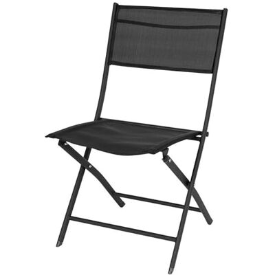 Spetebo Balkon Klappstuhl faltbar schwarz 83 x 55 cm Faltbarer Gartenstuhl, Stahl und Textil, Klapp Camping Garten Balkon Terrasse Stuhl faltbar, Texteline Bespannung Spetebo Balkon Klappstuhl faltbar schwarz 83 x 55 cm Faltbarer Gartenstuhl, Stahl und Textil, Klapp Camping Garten Balkon Terrasse Stuhl faltbar, Texteline Bespannung