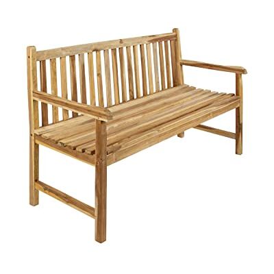 SAM 3-Sitzer Gartenbank Caracas, 150 cm, Teak-Holz, Massive Holzbank, ideal für den Balkon oder Garten braun ideal für den Balkon oder Garten braun SAM 3-Sitzer Gartenbank Caracas, 150 cm, Teak-Holz, Massive Holzbank, ideal für den Balkon oder Garten braun ideal für den Balkon oder Garten braun