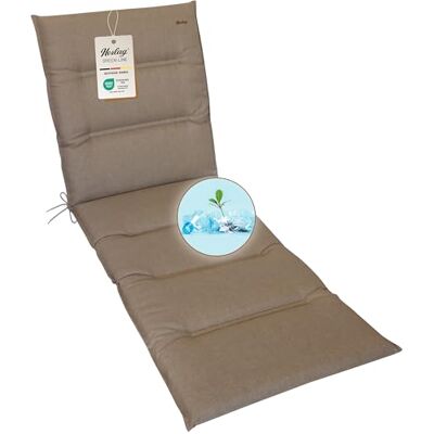 Herlag Liegenauflage Greta 190x60x7cm Auflage Green-Line: Bezug aus 100% recyceltem Polyester Liegepolster mit Fleck- & UV-Schutz Polster für Gartenliegen Öko Tex 100 Taupe Herlag Liegenauflage Greta 190x60x7cm Auflage Green-Line: Bezug aus 100% recyceltem Polyester Liegepolster mit Fleck- & UV-Schutz Polster für Gartenliegen Öko Tex 100 Taupe
