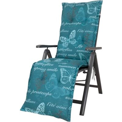 KETTLER KETTtex 2388 Auflage Relaxliege Bali blau/Petrol Schmetterlinge 170x49x8 cm (ohne Stuhl) KETTLER KETTtex 2388 Auflage Relaxliege Bali blau/Petrol Schmetterlinge 170x49x8 cm (ohne Stuhl)