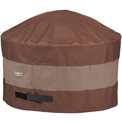Duck Covers Ultimative wasserdichte 132 cm runde Feuerschalenabdeckung, Outdoor-Feuerstellenabdeckung Duck Covers Ultimative wasserdichte 132 cm runde Feuerschalenabdeckung, Outdoor-Feuerstellenabdeckung