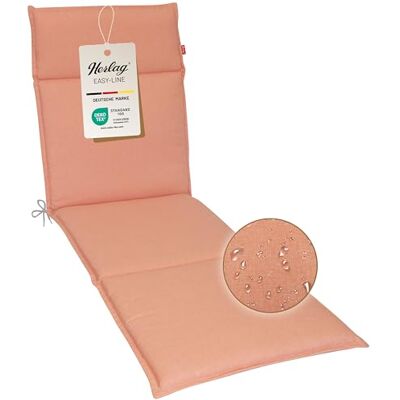 Herlag Liegenauflage Bea 190x60x4,5cm Wasserabweisende Rollliegen-Auflage mit Fleckschutz Bequemes Polster für Sonnenliegen Pflegeleichte Easy-Line Öko Tex 100 Korall Herlag Liegenauflage Bea 190x60x4,5cm Wasserabweisende Rollliegen-Auflage mit Fleckschutz Bequemes Polster für Sonnenliegen Pflegeleichte Easy-Line Öko Tex 100 Korall
