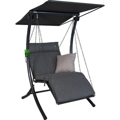 ANGERER Hollywoodschaukel 1-Sitzer Swing Smart dunkelgrau ANGERER Hollywoodschaukel 1-Sitzer Swing Smart dunkelgrau