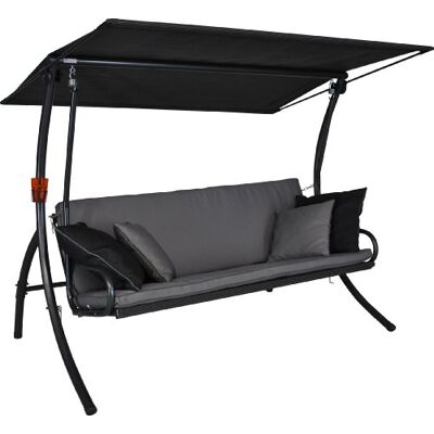 ANGERER Hollywoodschaukel Elegance Style dunkelgrau ANGERER Hollywoodschaukel Elegance Style dunkelgrau