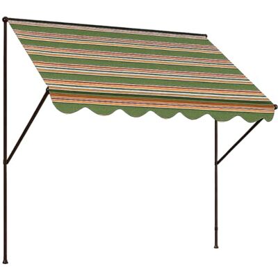 ANGERER FREIZEITMÖBEL - Klemmmarkise - beige-grün - 150 cm - Markise ANGERER FREIZEITMÖBEL - Klemmmarkise - beige-grün - 150 cm - Markise