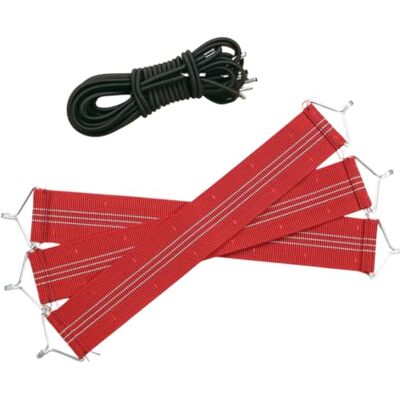 NRVTRE Setups Liegegurt, robuster Spanngurt, A Stoff Bungee Seile für Strandkörbe, stabile Unterstützung, flexible und wetterbeständige Verstärkung NRVTRE Setups Liegegurt, robuster Spanngurt, A Stoff Bungee Seile für Strandkörbe, stabile Unterstützung, flexible und wetterbeständige Verstärkung