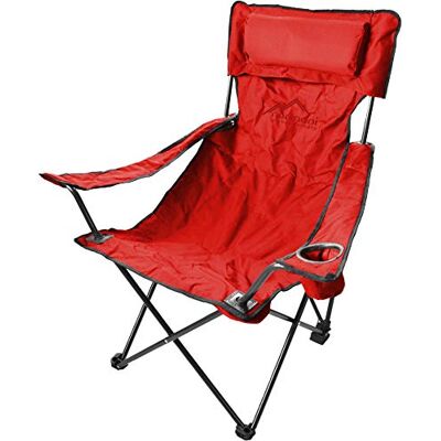 normani Campingstuhl Faltstuhl Klappstuhl Anglerstuhl Getränkehalter Stuhl Gartenstuhl für den Sommer Deluxe/Rot Einheitsgröße normani Campingstuhl Faltstuhl Klappstuhl Anglerstuhl Getränkehalter Stuhl Gartenstuhl für den Sommer Deluxe/Rot Einheitsgröße