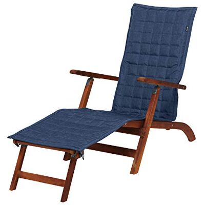 Classic Accessories Montlake FadeSafe Steamer Chaiseschonbezug 69" x 19" Heather Indigo Classic Accessories Montlake FadeSafe Steamer Chaiseschonbezug 69" x 19" Heather Indigo