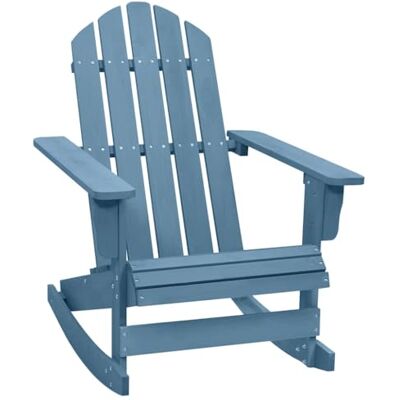 vidaXL Tannenholz Massiv Adirondack Schaukelstuhl Deckchair Schaukelsessel Relaxstuhl Gartensessel Stuhl Sessel Relaxsessel Holzstuhl Gartenstuhl Blau vidaXL Tannenholz Massiv Adirondack Schaukelstuhl Deckchair Schaukelsessel Relaxstuhl Gartensessel Stuhl Sessel Relaxsessel Holzstuhl Gartenstuhl Blau