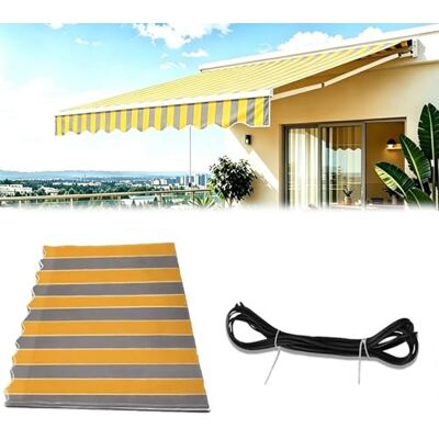 Generic Markisen Ersatzstoff für ausziehbare Terrassenmarkisen, wasserdichte Sonnensegel Markisenstoff für Terrassen, Veranden und Gärten(280x200cm) Generic Markisen Ersatzstoff für ausziehbare Terrassenmarkisen, wasserdichte Sonnensegel Markisenstoff für Terrassen, Veranden und Gärten(280x200cm)