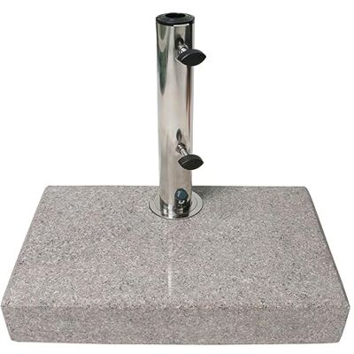 Primaster Granit Balkon-Schirmständer halb 25 kg Schirmständer Primaster Granit Balkon-Schirmständer halb 25 kg Schirmständer