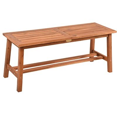 Spetebo Akazien Gartenbank Santa Clara 2-Sitzer geölt 100 x 35 cm Garten Sitz Bank aus FSC Massiv Holz Balkon Terrassen Bank Blumenbank Beistelltisch Holztisch Holzbank Spetebo Akazien Gartenbank Santa Clara 2-Sitzer geölt 100 x 35 cm Garten Sitz Bank aus FSC Massiv Holz Balkon Terrassen Bank Blumenbank Beistelltisch Holztisch Holzbank