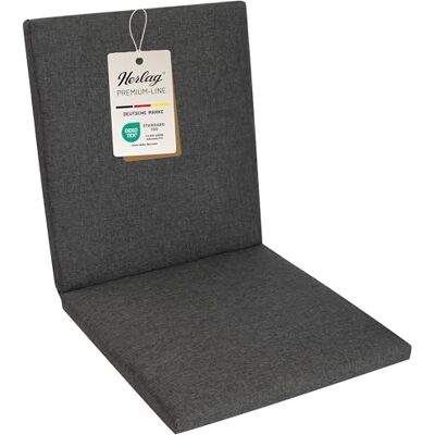 Herlag Sunny Niedriglehner-Auflage 103x50x4 cm wetterfest & UV-beständig wasserfest waschbarer Bezug mit Reißverschluss Gartenstuhl Auflage Öko-Tex 100 Anthrazit Herlag Sunny Niedriglehner-Auflage 103x50x4 cm wetterfest & UV-beständig wasserfest waschbarer Bezug mit Reißverschluss Gartenstuhl Auflage Öko-Tex 100 Anthrazit