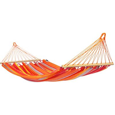 Siesta ® Alisio Toucan – Weather-Resistant Single Spreader Bar Hammock Siesta ® Alisio Toucan – Weather-Resistant Single Spreader Bar Hammock