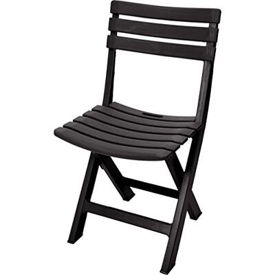 Spetebo Kunststoff Klappstuhl 80 x 45 cm anthrazit Garten und Balkon Bistrostuhl klappbar Gartenstuhl Campingstuhl Outdoor Faltstuhl für Garten Balkon Terrasse Spetebo Kunststoff Klappstuhl 80 x 45 cm anthrazit Garten und Balkon Bistrostuhl klappbar Gartenstuhl Campingstuhl Outdoor Faltstuhl für Garten Balkon Terrasse