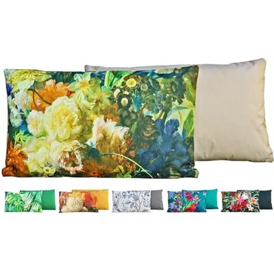 JACK Outdoor Lounge Kissen 30x50cm Motiv Dekokissen inkl. Füllung Wasserfest Sitzkissen Garten Stuhl, Farbe:Blumenzauber JACK Outdoor Lounge Kissen 30x50cm Motiv Dekokissen inkl. Füllung Wasserfest Sitzkissen Garten Stuhl, Farbe:Blumenzauber