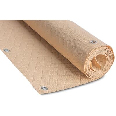 COVER IT Balkon Sichtschutz Premium 240g/m2 75 x 200 cm Beige Balkonsichtschutz mit Geprägtes Geflecht für Balkon, Terrasse & Geländer COVER IT Balkon Sichtschutz Premium 240g/m2 75 x 200 cm Beige Balkonsichtschutz mit Geprägtes Geflecht für Balkon, Terrasse & Geländer