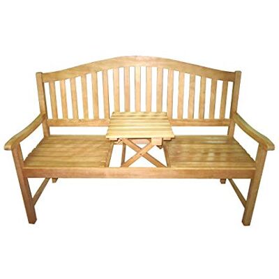 Sedex Utah Gartenbank 3-Sitzer aus Akazie mit Ablage Balkonbank 3er Bank Parkbank Sedex Utah Gartenbank 3-Sitzer aus Akazie mit Ablage Balkonbank 3er Bank Parkbank