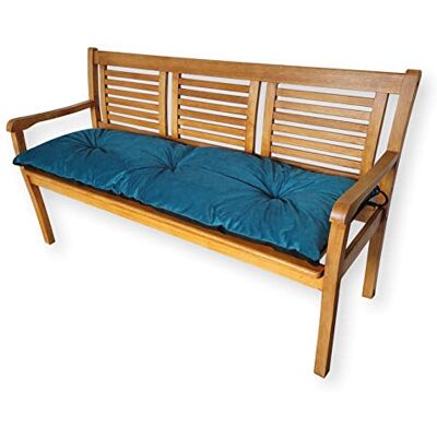 4L Textil Bankauflage Outdoor Gartenbankauflage Hollywoodschaukel 120x40cm Petrol Ohne/Mit Rückenlehne Sitzkissen Bankkissen Gartenstuhlauflagen 4L Textil Bankauflage Outdoor Gartenbankauflage Hollywoodschaukel 120x40cm Petrol Ohne/Mit Rückenlehne Sitzkissen Bankkissen Gartenstuhlauflagen